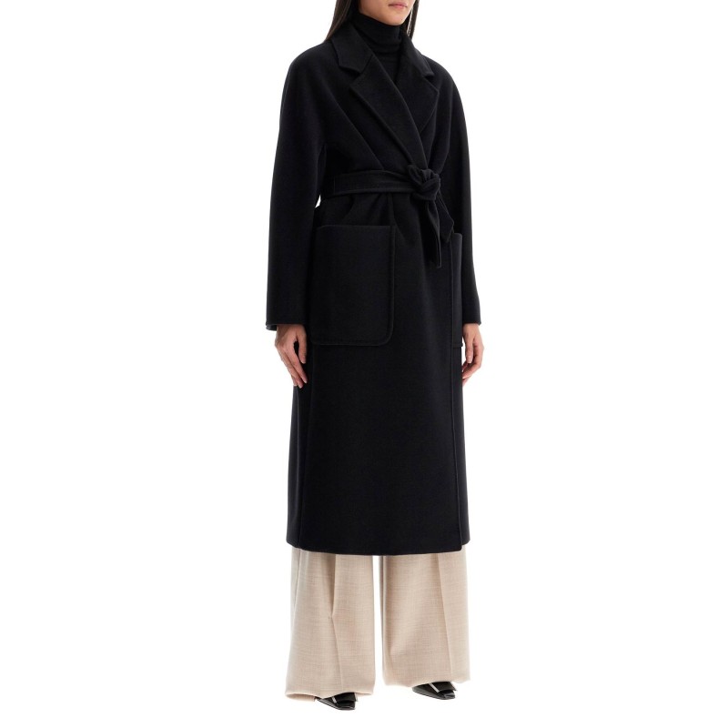 locri robe coat with wrap