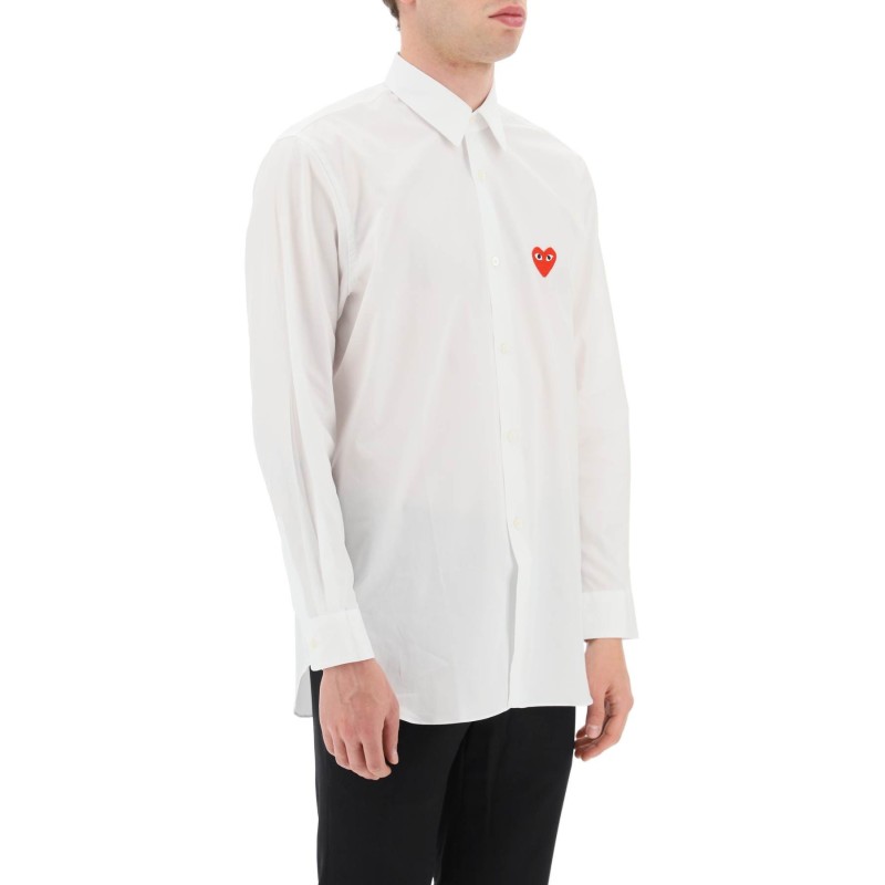 heart patch unisex shirt