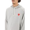 heart patch unisex hoodie