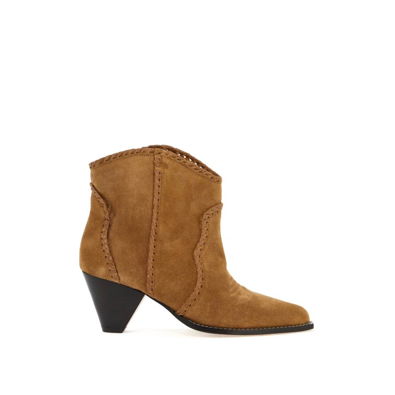 darizo suede leather ankle boots