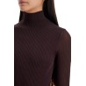 long-sleeved ribbed body