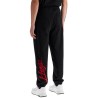 cotton logo joggers for