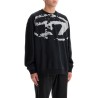 fleece sweatshirt with f