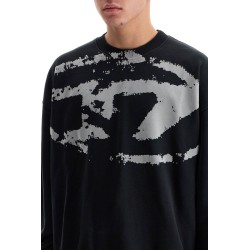 fleece sweatshirt with f