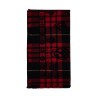 tartan wool skull scarf in