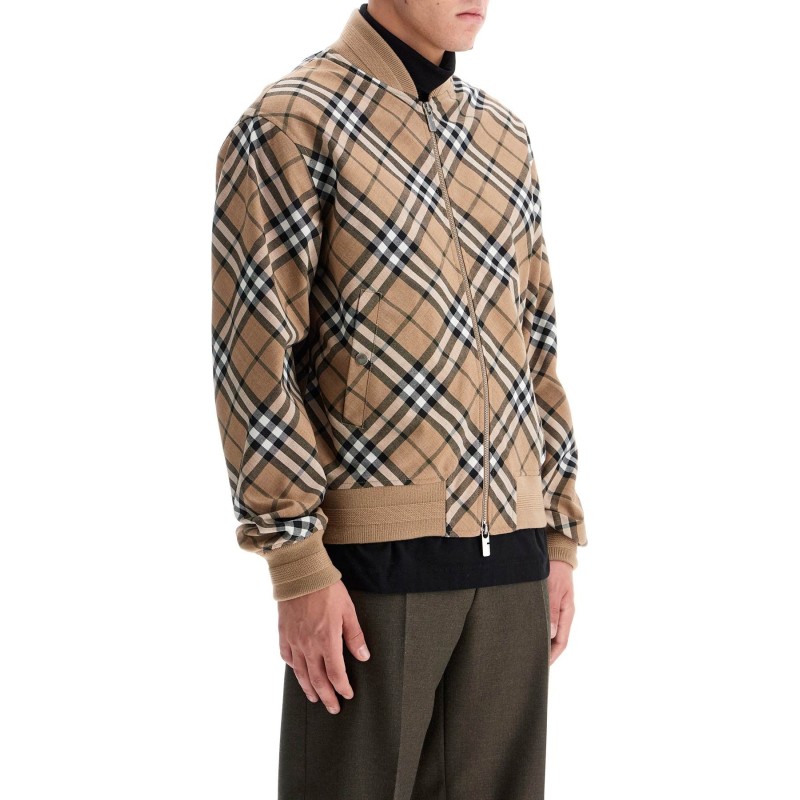 ered harrington jacket in wool blend