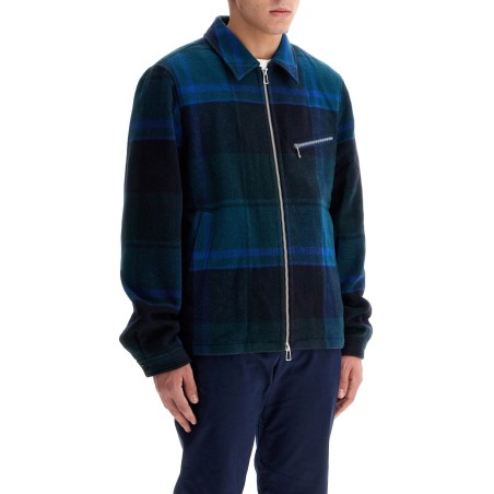 harrington checkered jacket