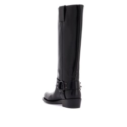 rockstud biker boot