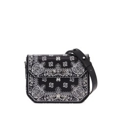 bandana embroidered crossbody bag with shoulder