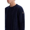 wool and cashmere cable knit pullover