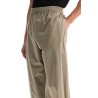 "cotton and silk blend ando pants