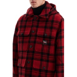 plaid cruiser hooded jacket