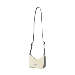 shoulder bag in numeric nylon material