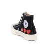 multi heart converse x comme des garçons play hi-top sneakers