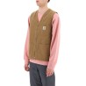 arbor cotton canvas vest