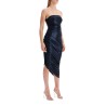 diana strapless dress in lycra