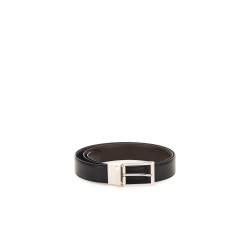 leather reversibile belt