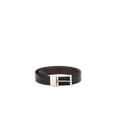 leather reversibile belt