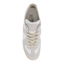 leather replica sneakers