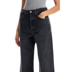 wide-legged women's jeans