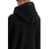 hooded sweatshirt with half zip