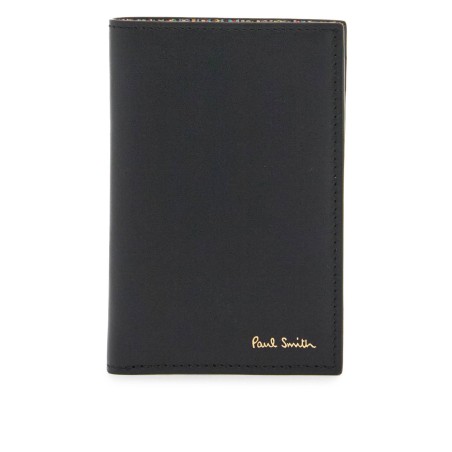 signature stripe card holder