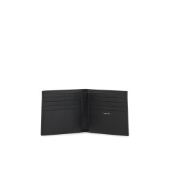 signature stripe block wallet