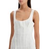 sleeveless linen 'al