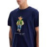 classic fit t-shirt with polo bear print