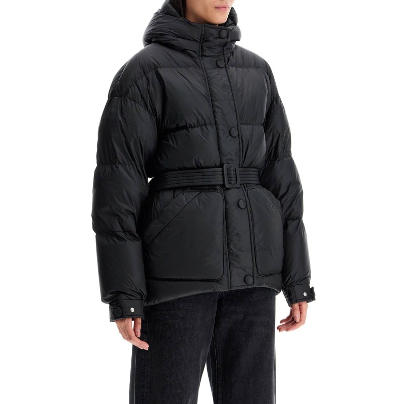 michlin belted down jacket