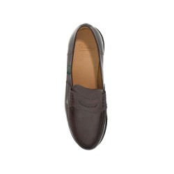 leather reims penny loafers