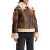 lessie faux shearling jacket