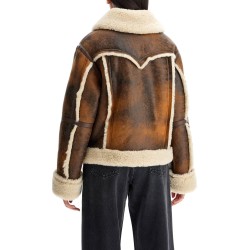 lessie faux shearling jacket