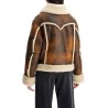 lessie faux shearling jacket