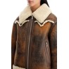 lessie faux shearling jacket