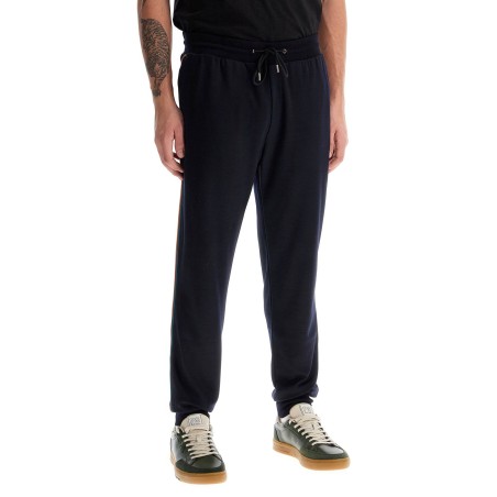 wool jersey joggers for comfortable