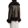 shearling bon jacket for