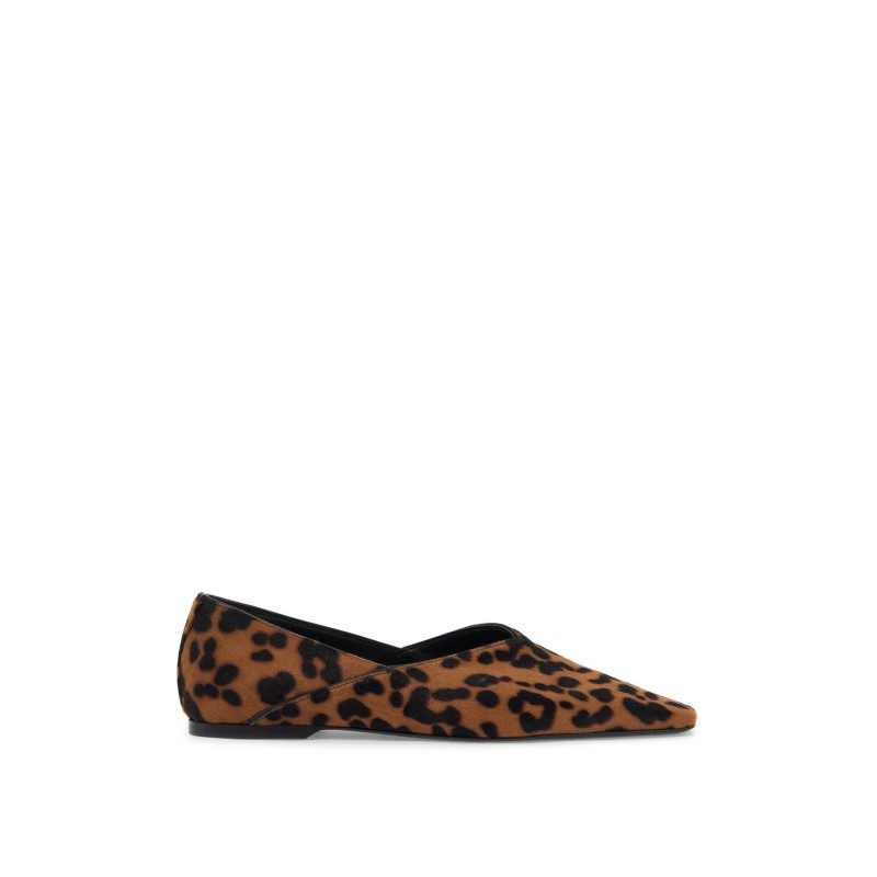 leopard print everyday ballerina flats