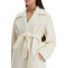 alpaca, wool and cashmere robe coat