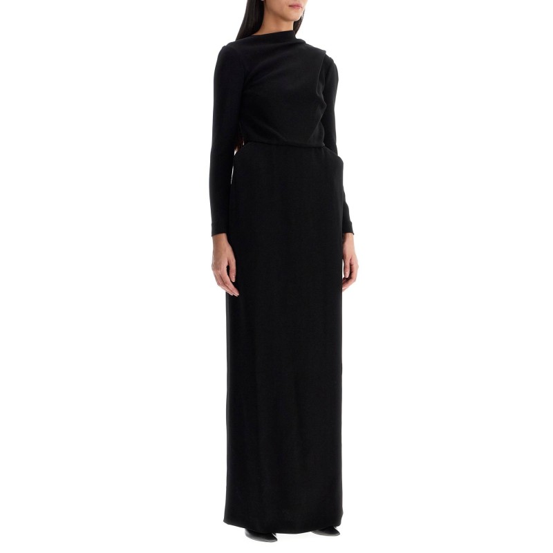 maxi dress with back panel