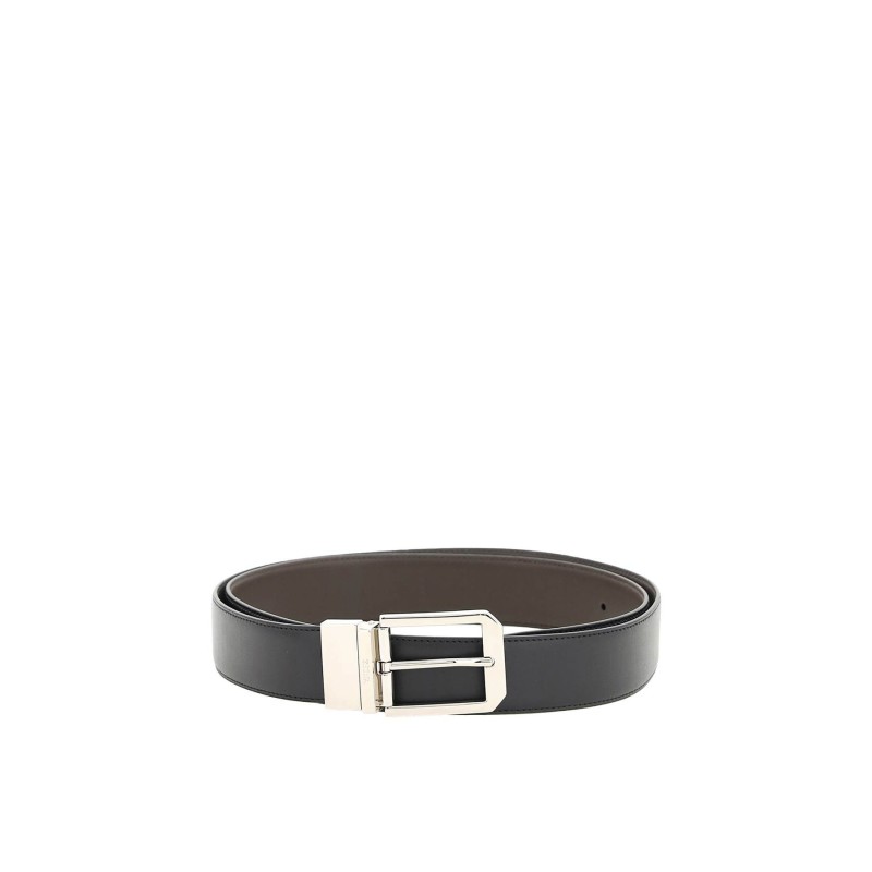 reversible leather belt