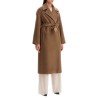 alpaca, wool and cashmere robe coat