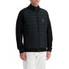 knitted and padded nylon jacket