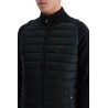 knitted and padded nylon jacket