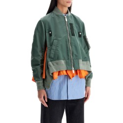 in pelle

nylon bomber jacket