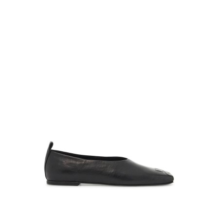 ist leather ballet flats