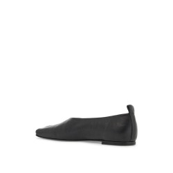 ist leather ballet flats