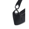 Amira black leather handbag