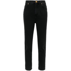 High-rise slim fit jeans