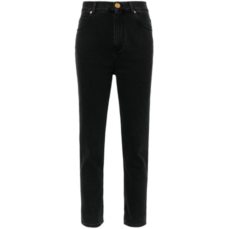 High-rise slim fit jeans